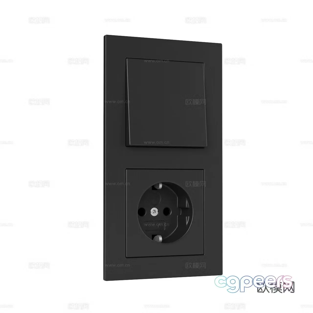Gira modern switch socket minimalist switch socket switch panel socket panel 3d model