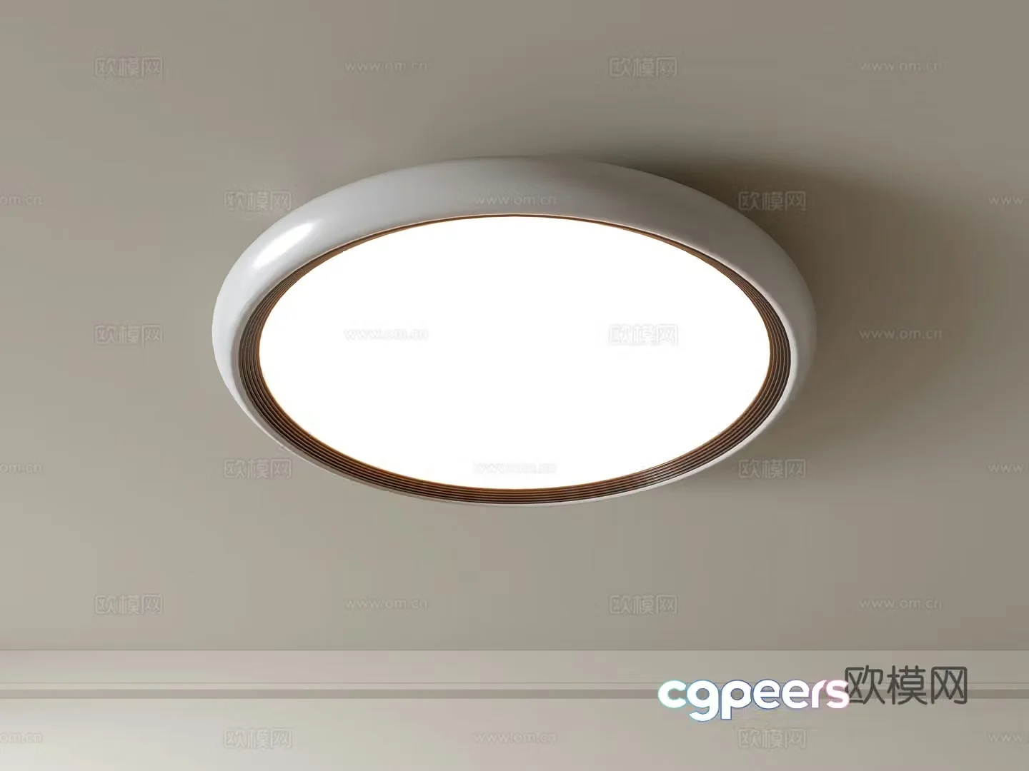 Modern ceiling lamp Geometric ceiling lamp Bedroom lamp Artistic shaped lamp Fashion living room lamp 3D model