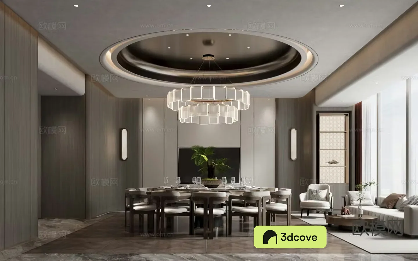 Chinese restaurant private room