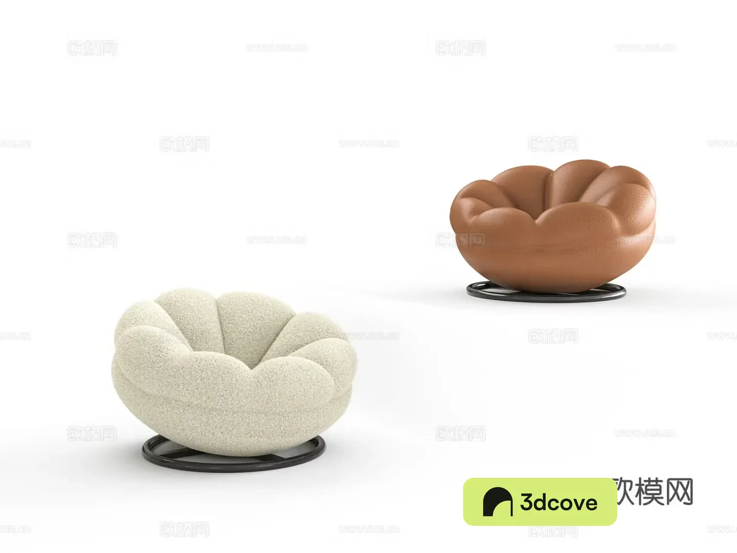 Petal single sofa