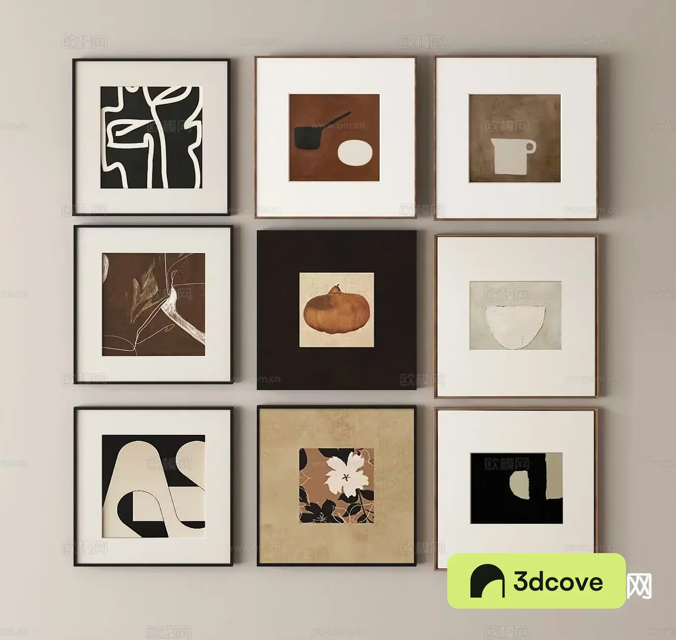 Photo frame painting picture frame hanging picture art painting