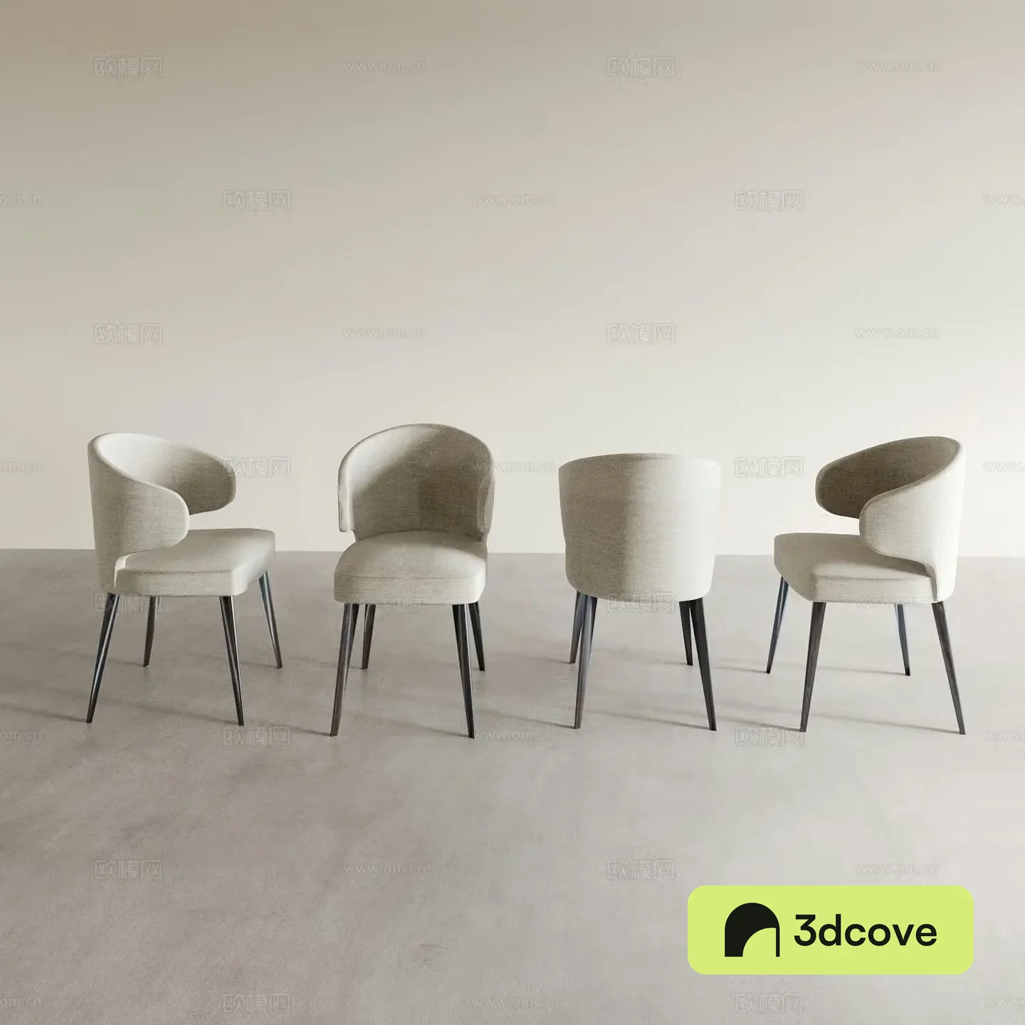 Modern chair dining chair dressing chair makeup chair back chair