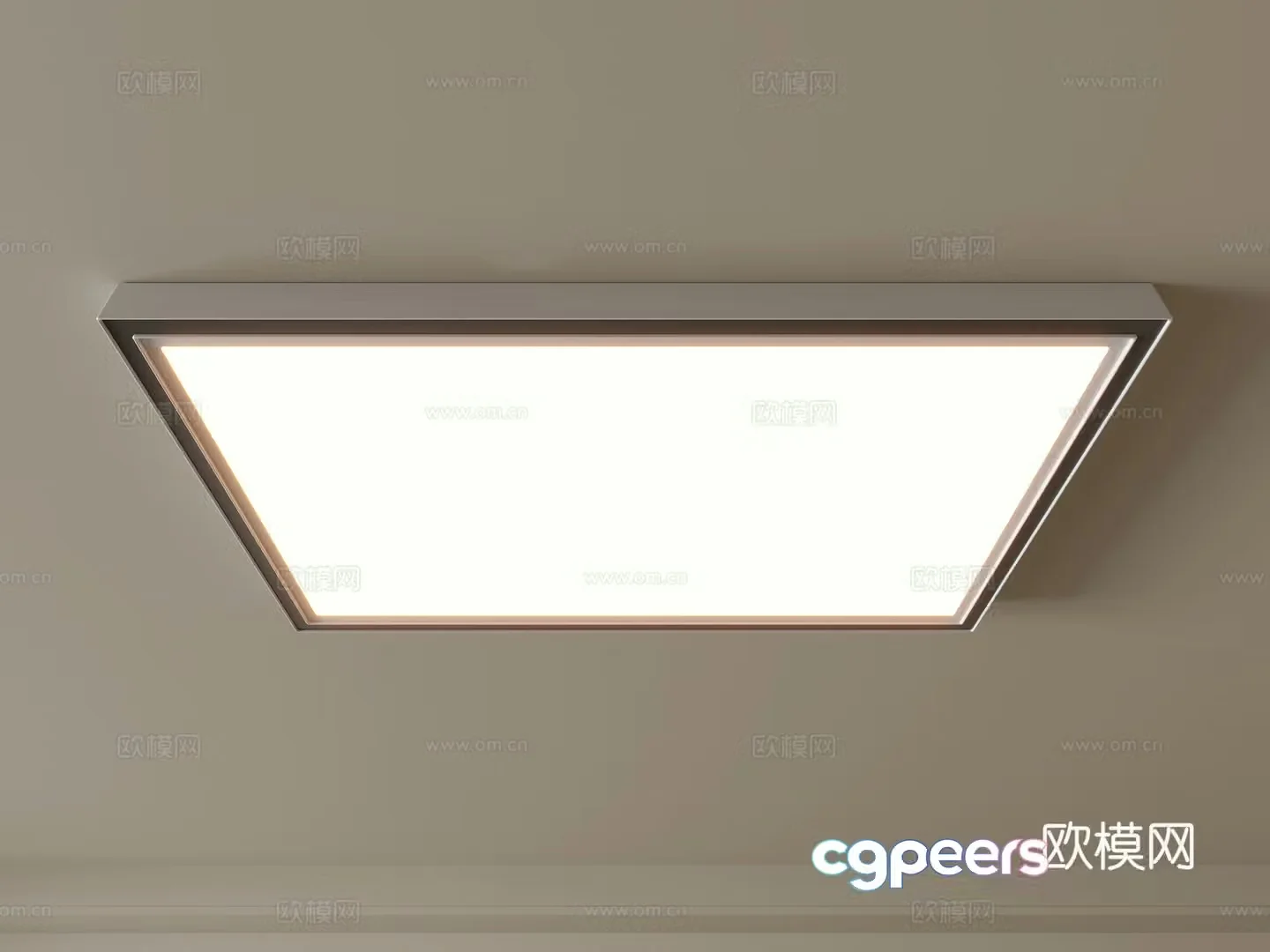 Modern ceiling lamp Geometric ceiling lamp Bedroom lamp Artistic shaped lamp Fashion living room lamp 3D model