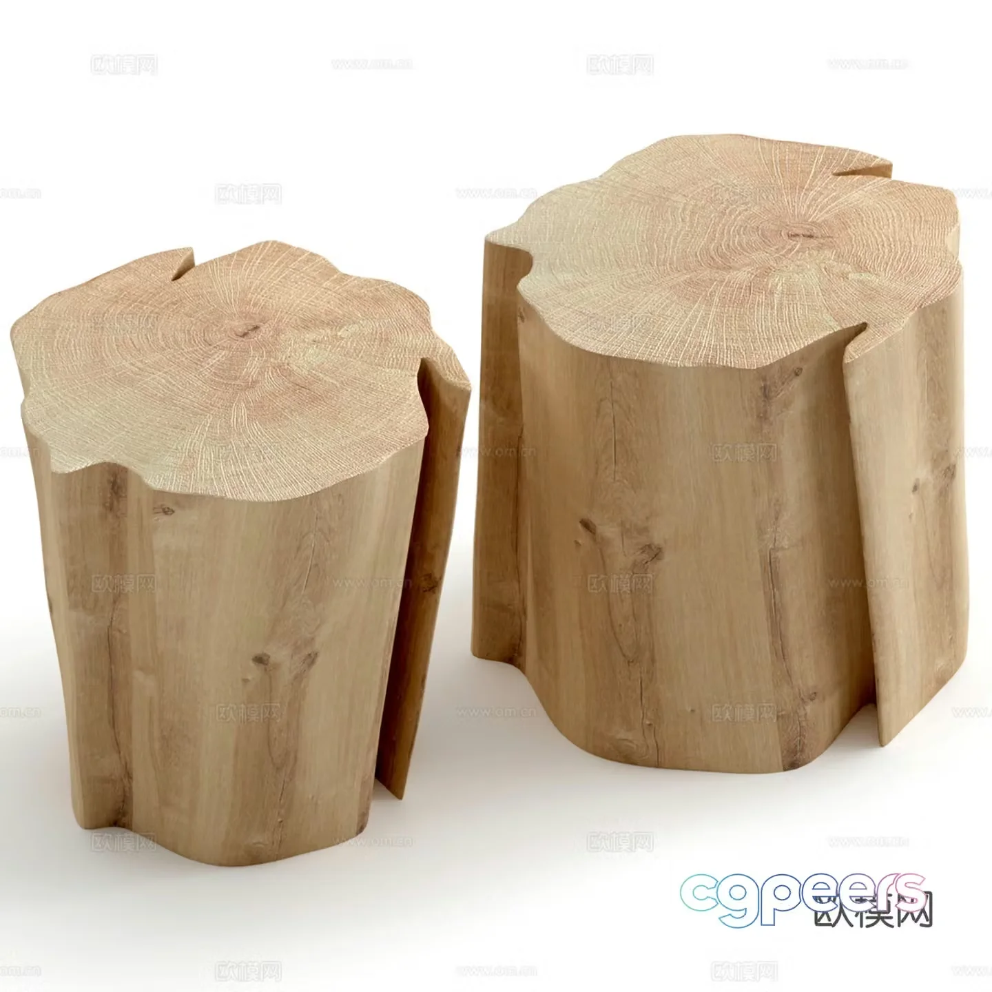 Low stool sofa stool 3d model
