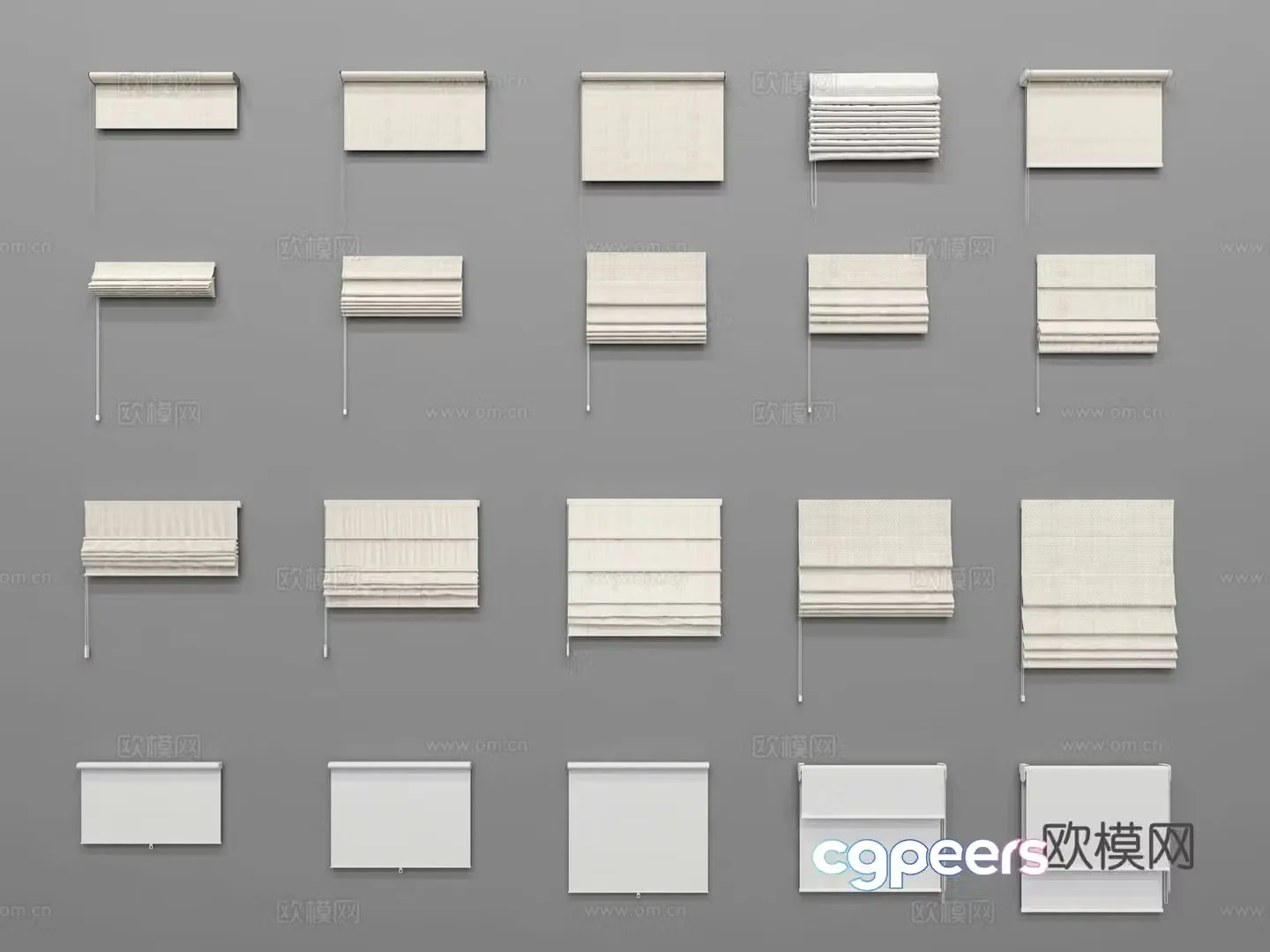 Curtain 3d model
