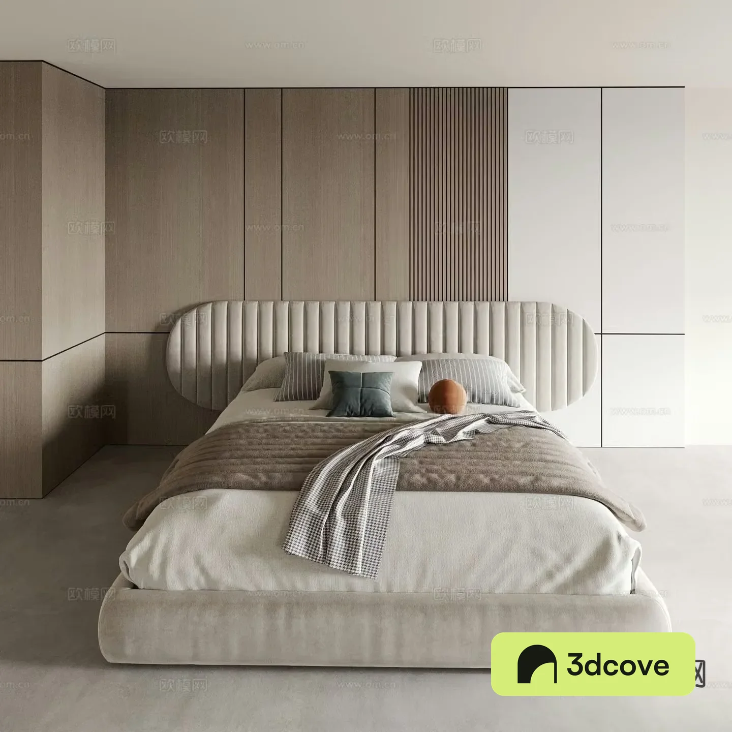 Double bed commercial bed hotel bed