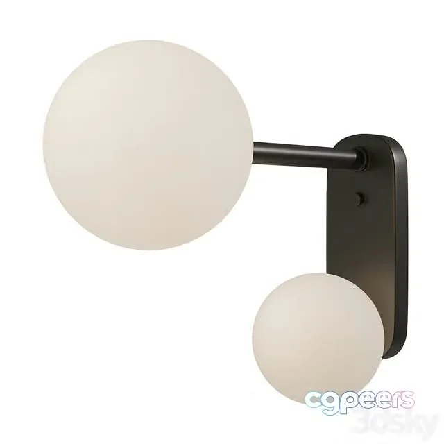 3ds Max Free – Wall lamp (sconce) Sphirity