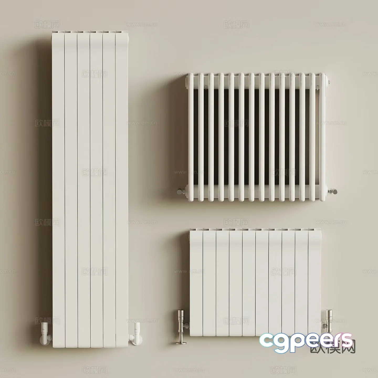 Heater Modern radiator 3D model