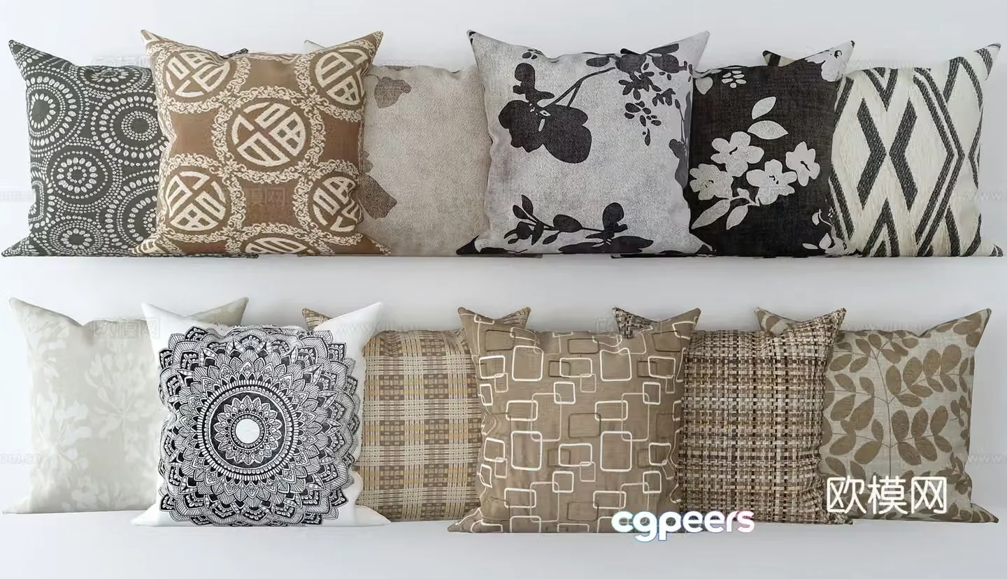 3D model of pillow