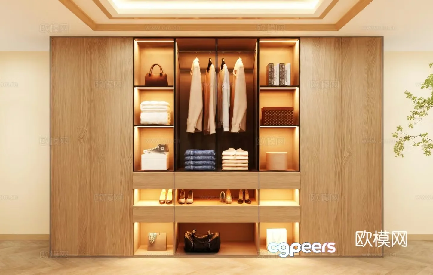Wardrobe design Wardrobe renderings Wardrobe wardrobe design Wardrobe cabinet 3d model