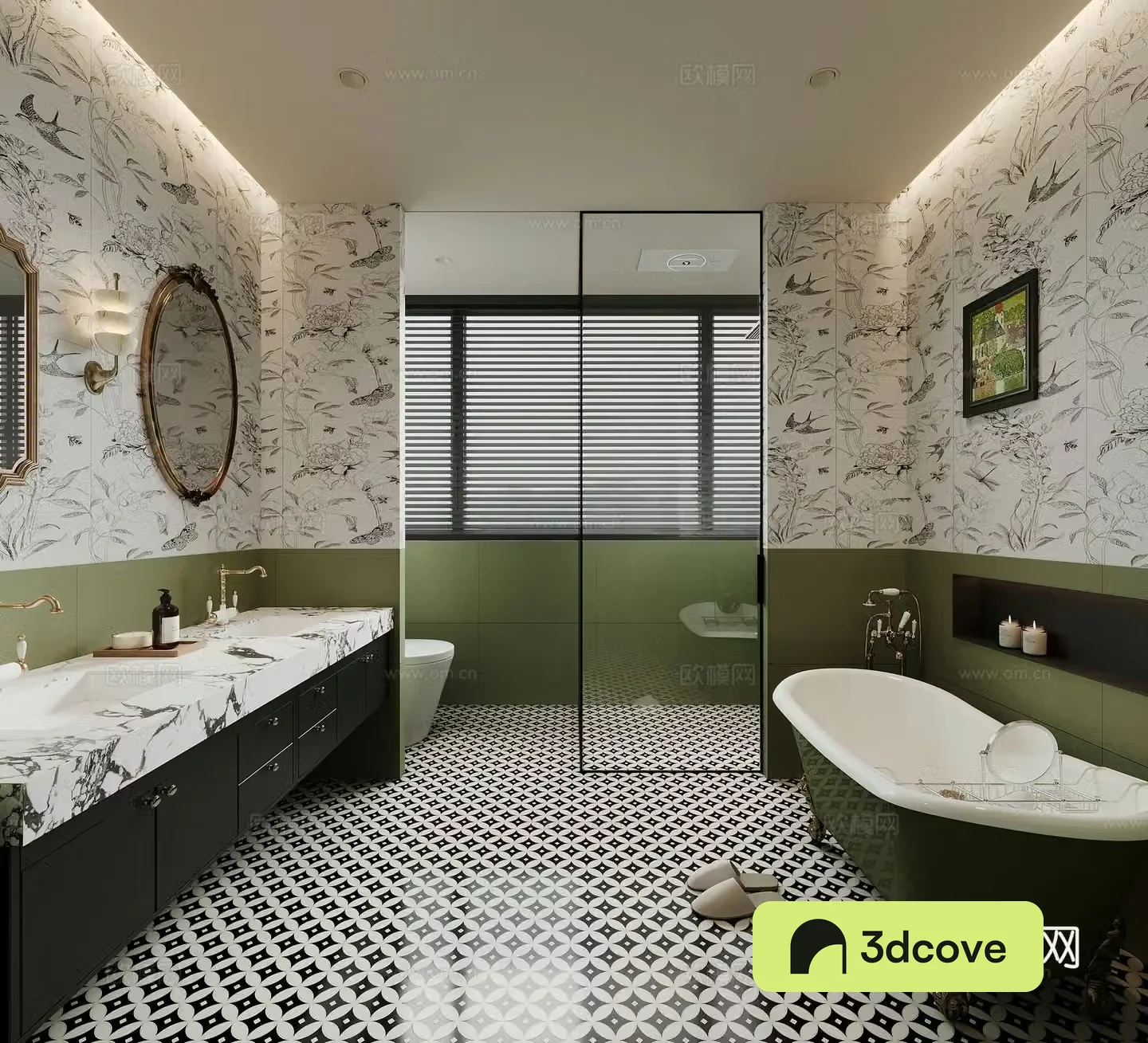 French bathroom