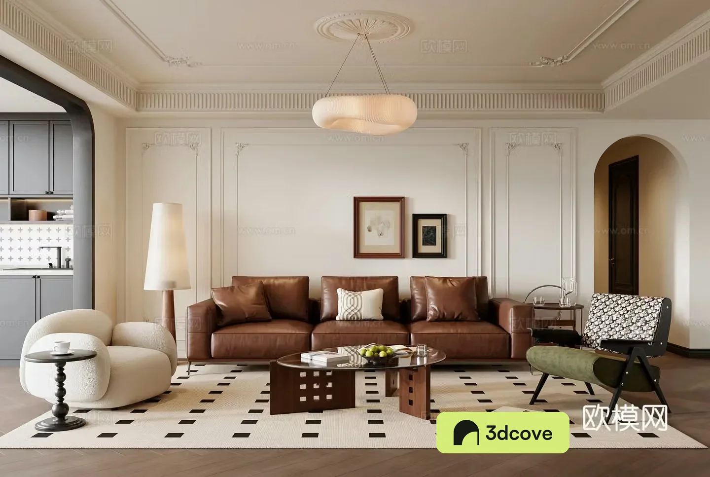 French living room