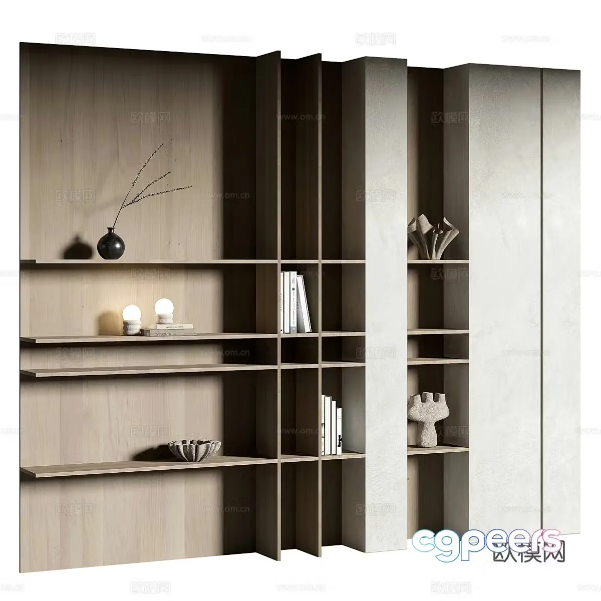 Decorative cabinet 3d model