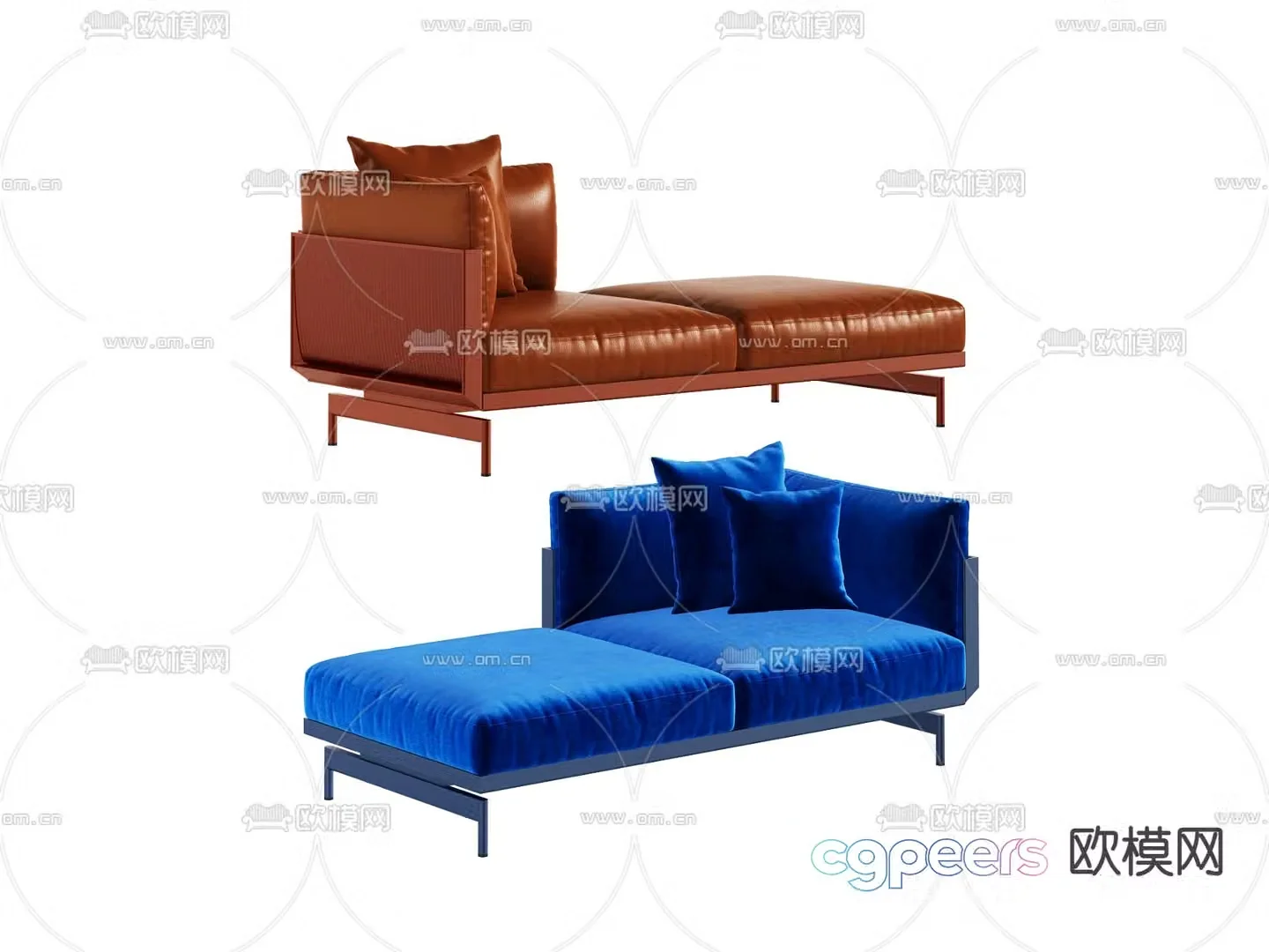 Imperial Chair Imperial Concubine Sofa 3D Model