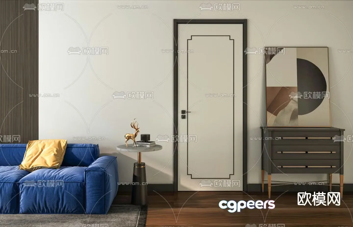 Door Door Wooden Door 3D Model