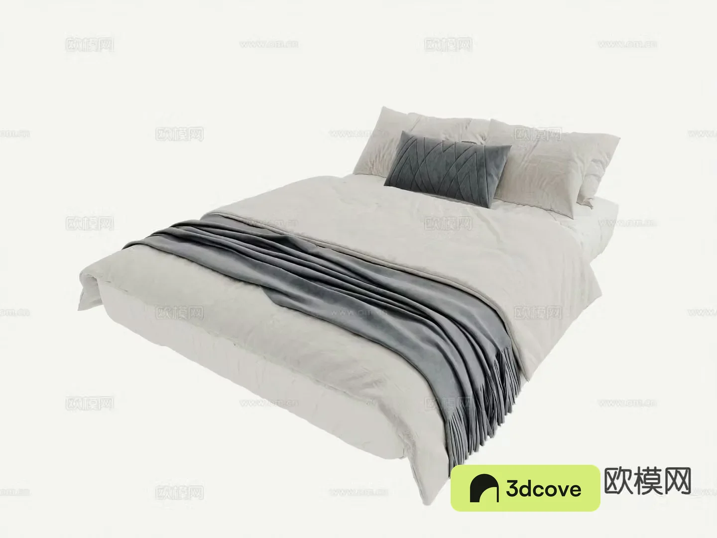 Modern double bed