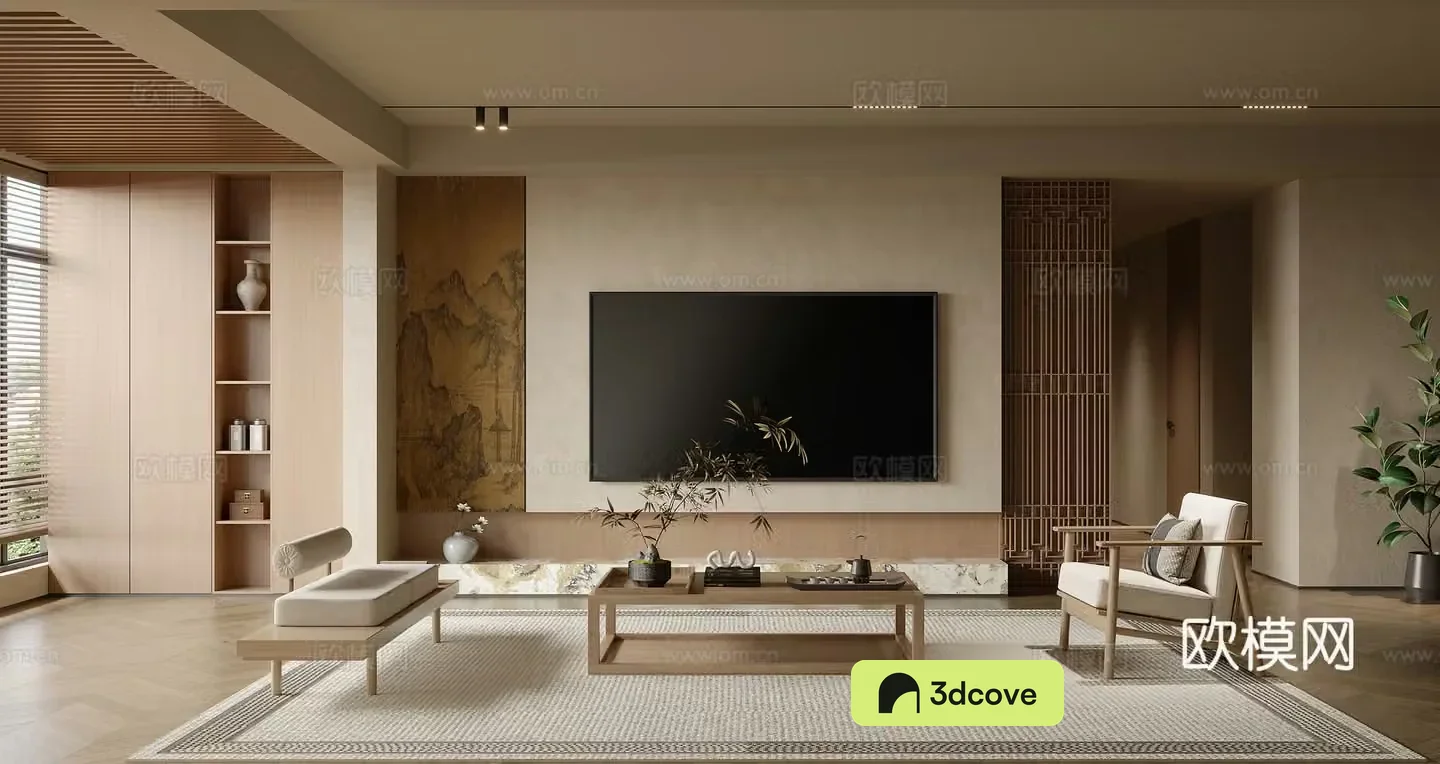 Song’s aesthetic living room
