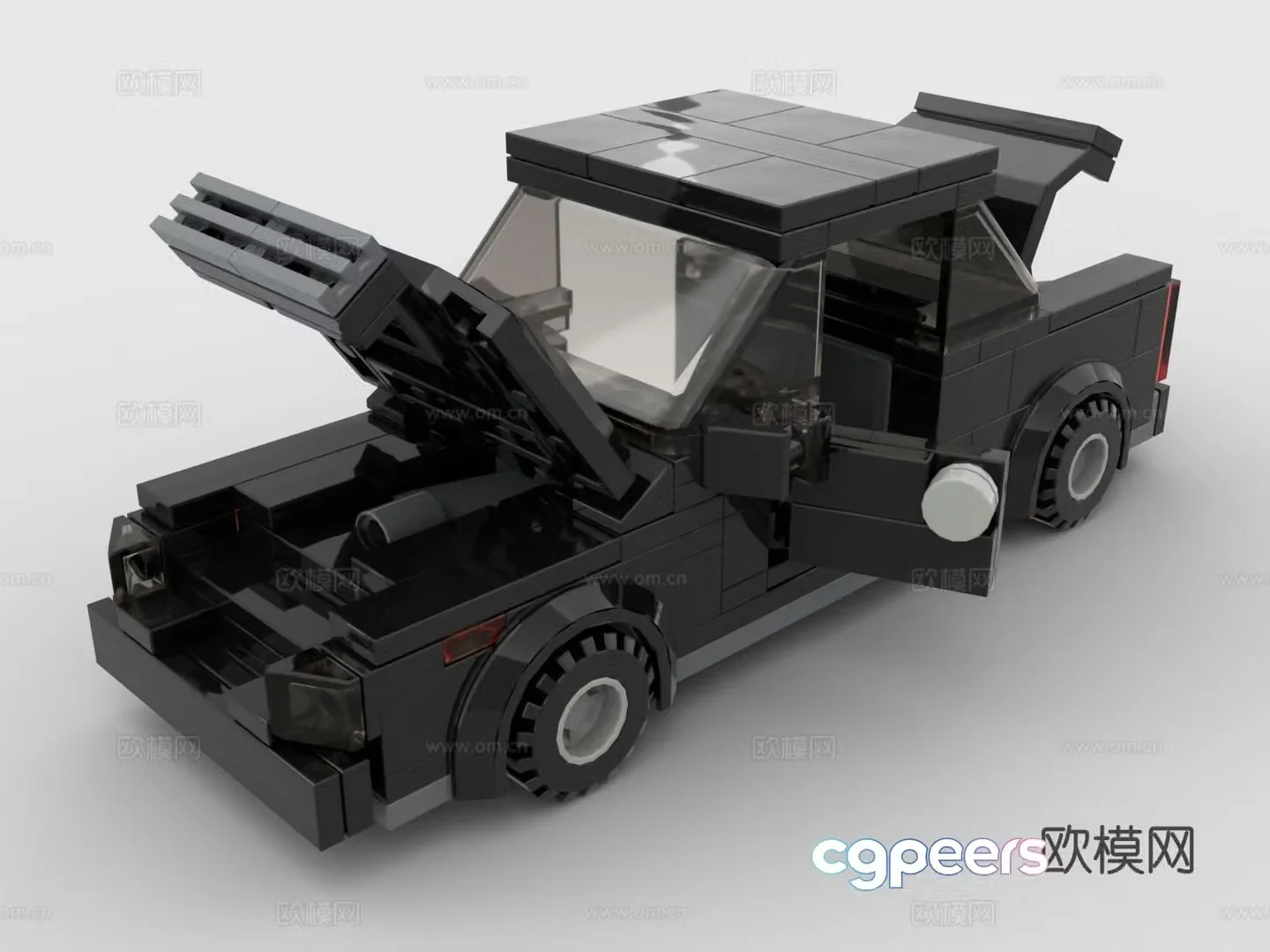 Lego LEGO toys building blocks car car vehicle 3d model