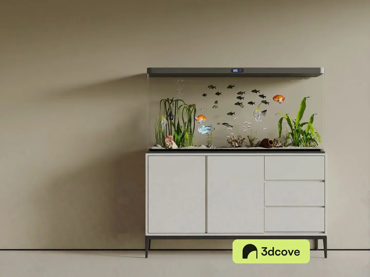 Modern Aquarium Cabinet