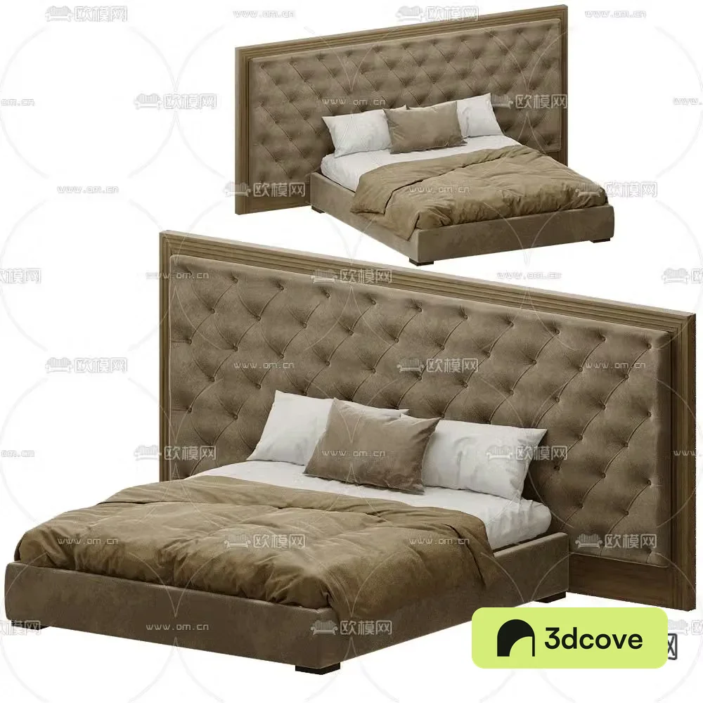 Porada double bed