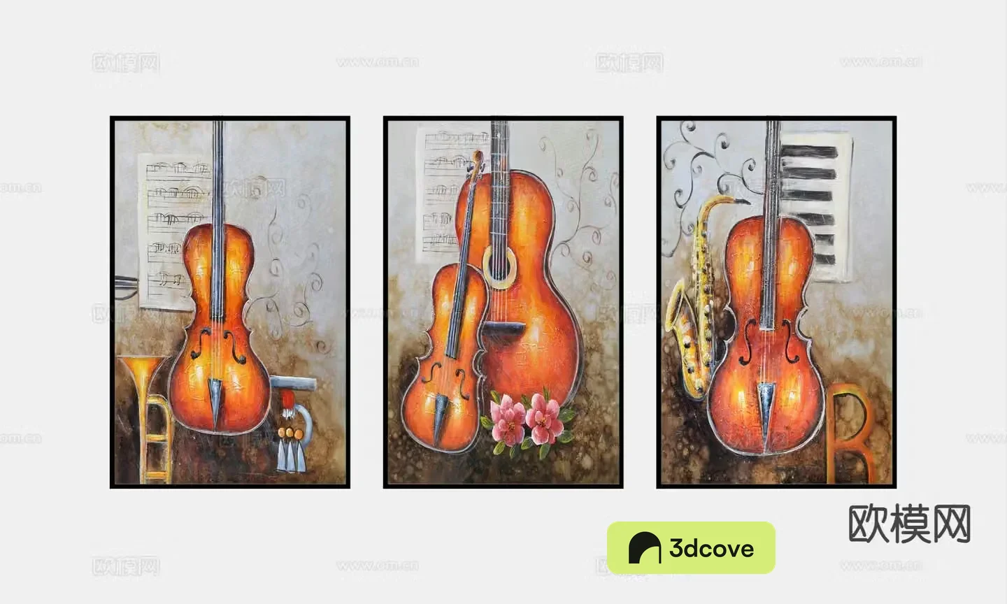 Modern decorative painting hanging painting