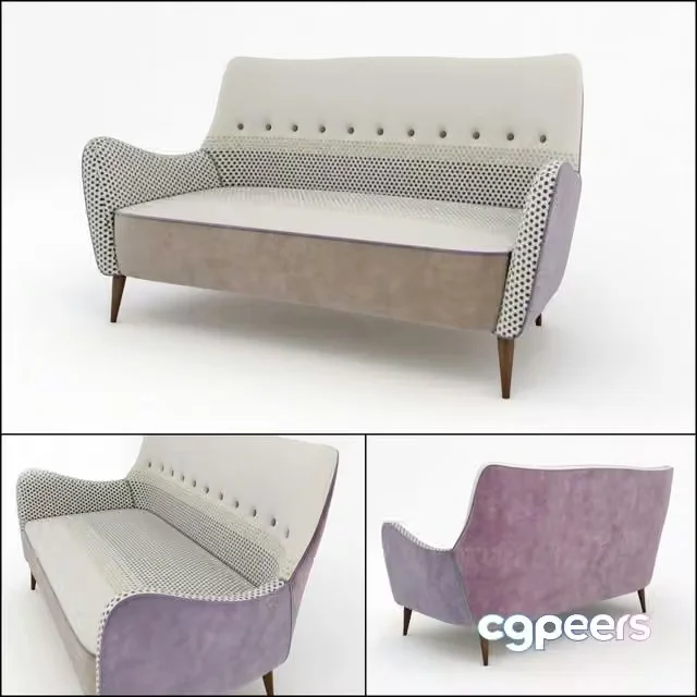3ds Max Free – Prestino Sofa