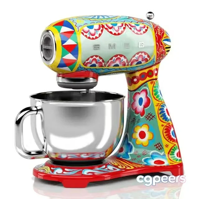 3ds Max Free – Dolce & Gabbana X Smeg Mixer 2017