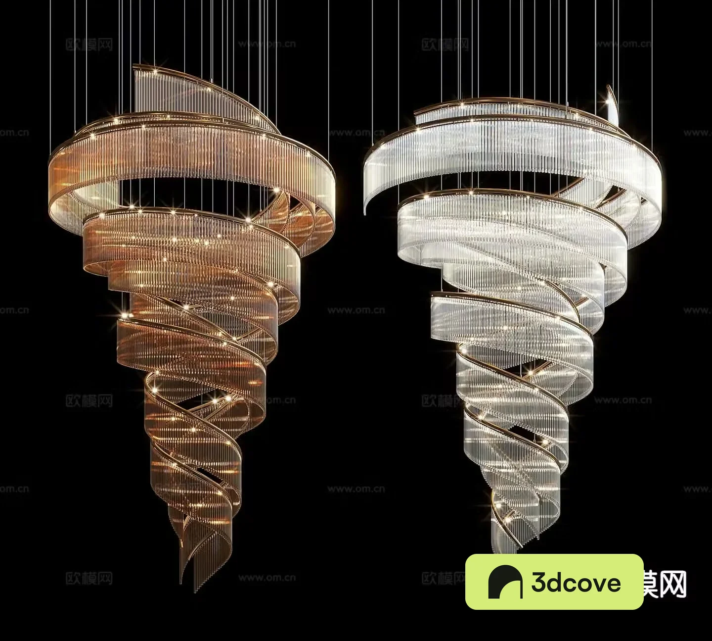 Light luxury chandelier crystal chandelier
