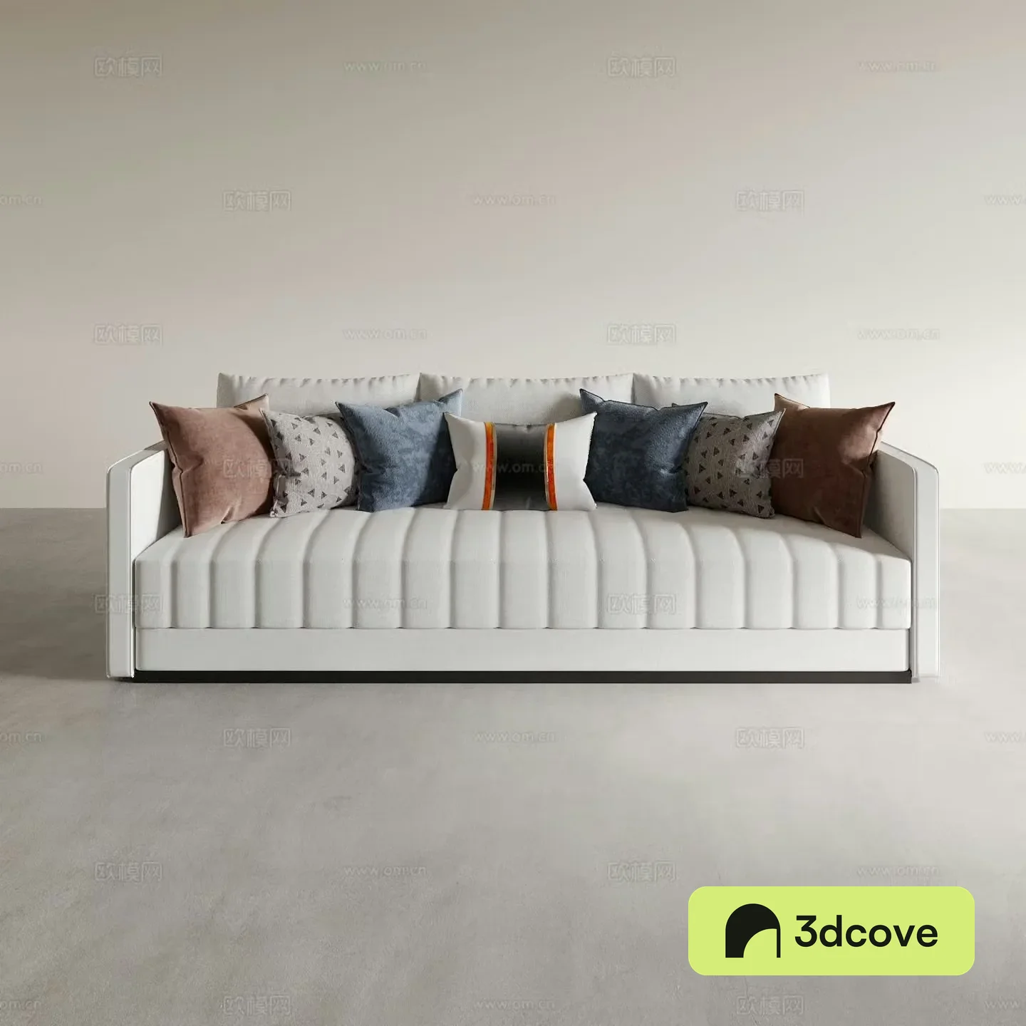 Living room sofa three person sofa