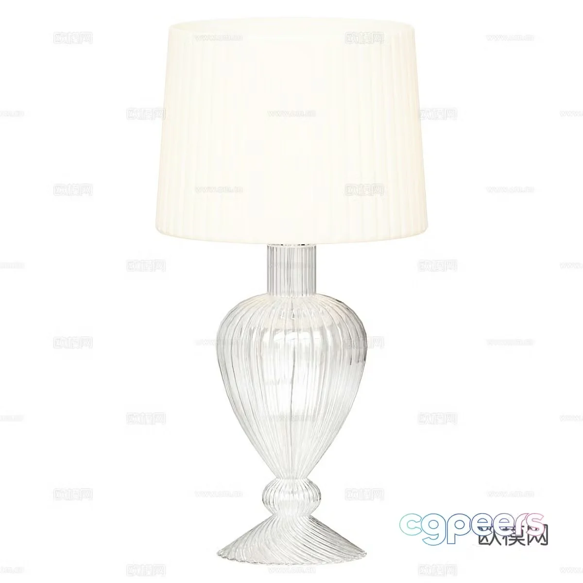 Table lamp 3d model