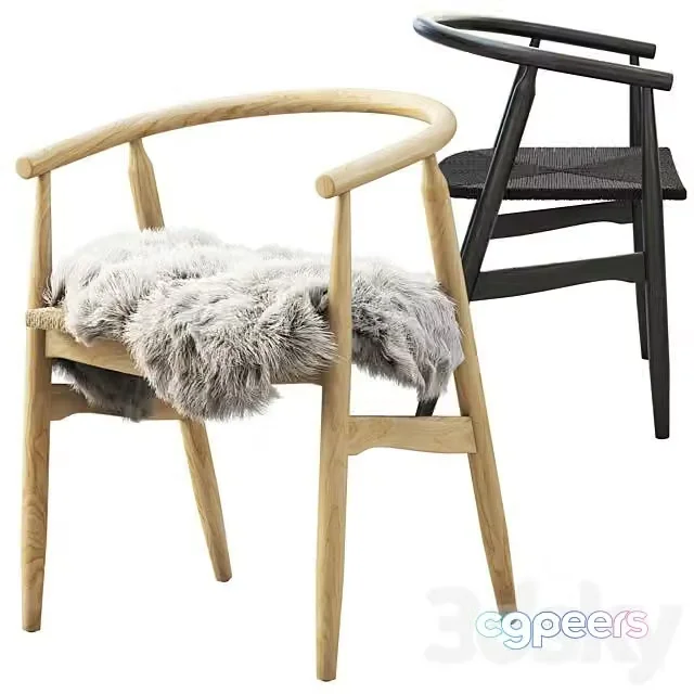3ds Max Free – Joybird Rayne Dining Chair 2 options