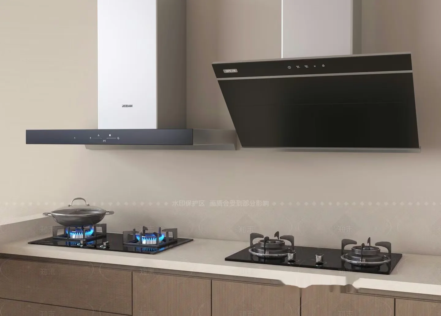 Modern Kitchen Appliances 3D Model – 456 – VRAY Render