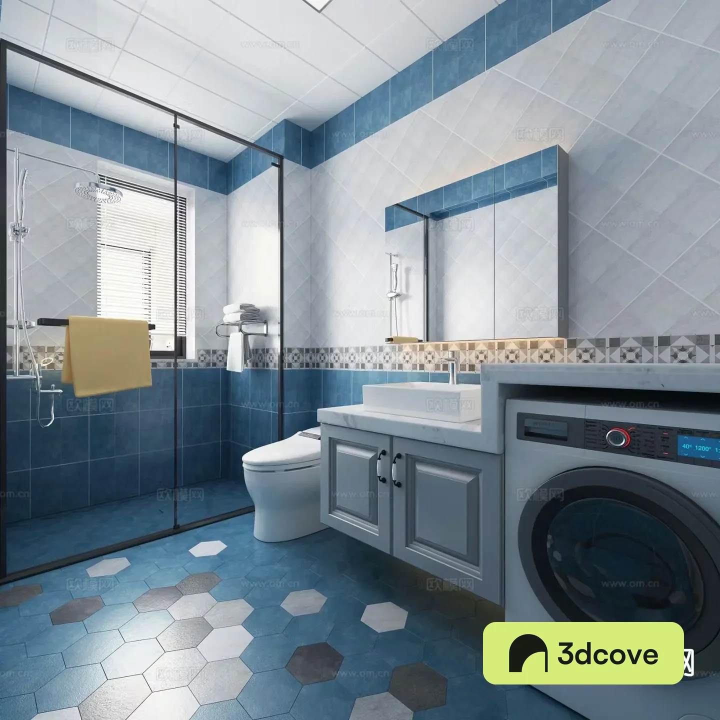 American bathroom
