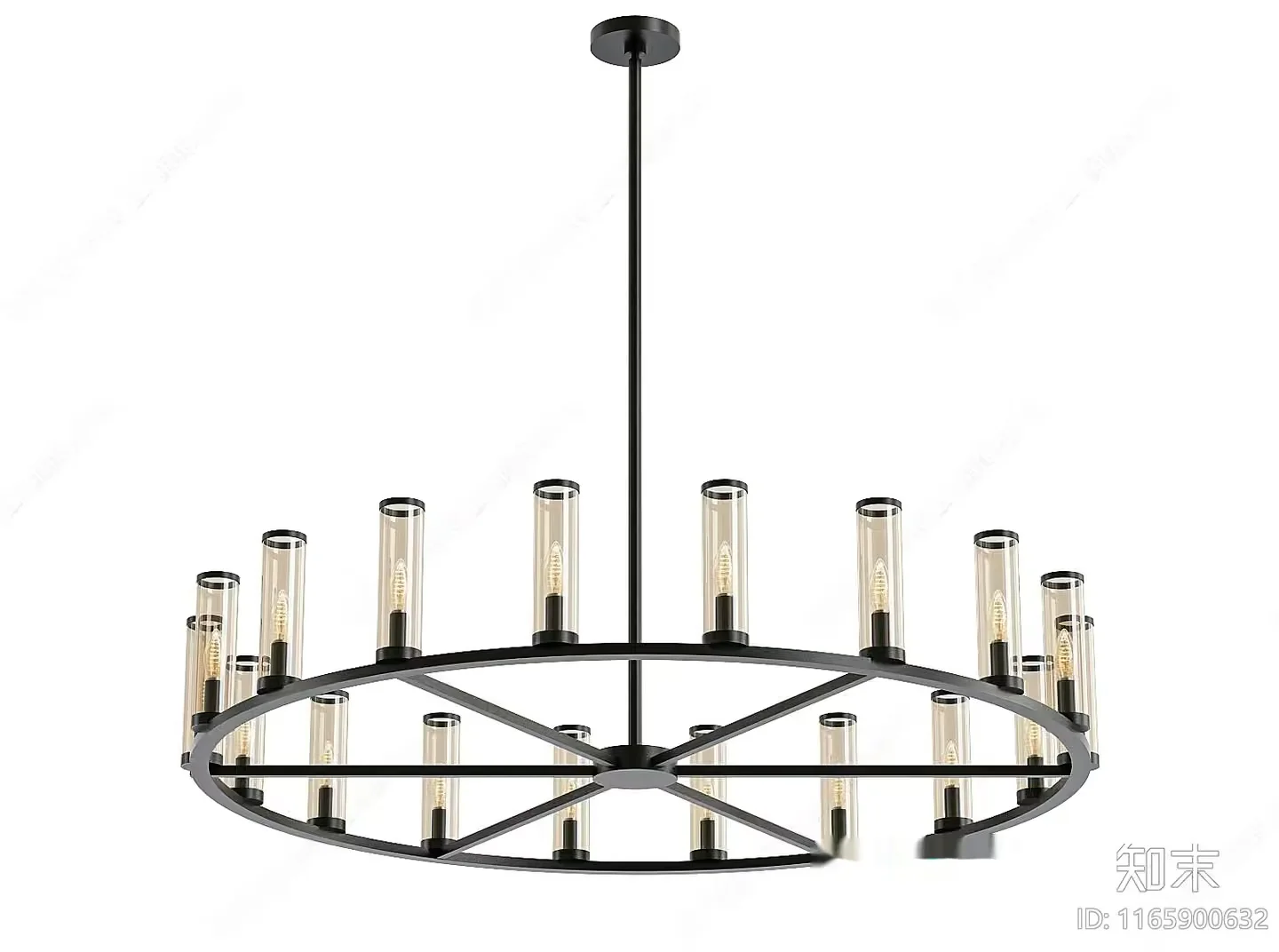 A Modern Light Fixture 3D Model – 12461 – VRAY Render