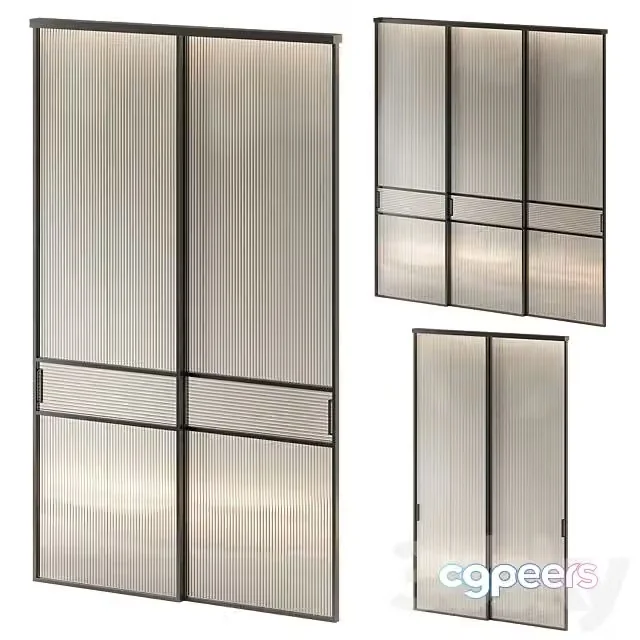 3ds Max Free – Slide Glass Door