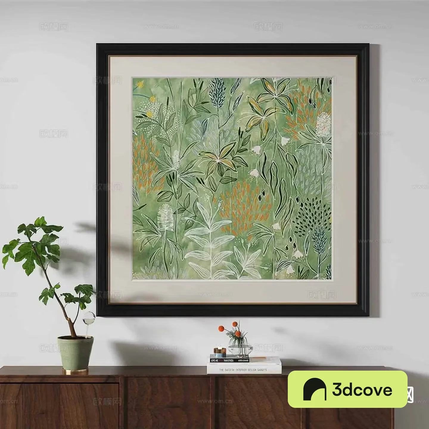 French hanging painting decorative painting