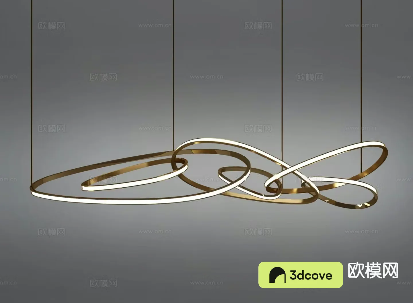 Light luxury chandelier hall chandelier