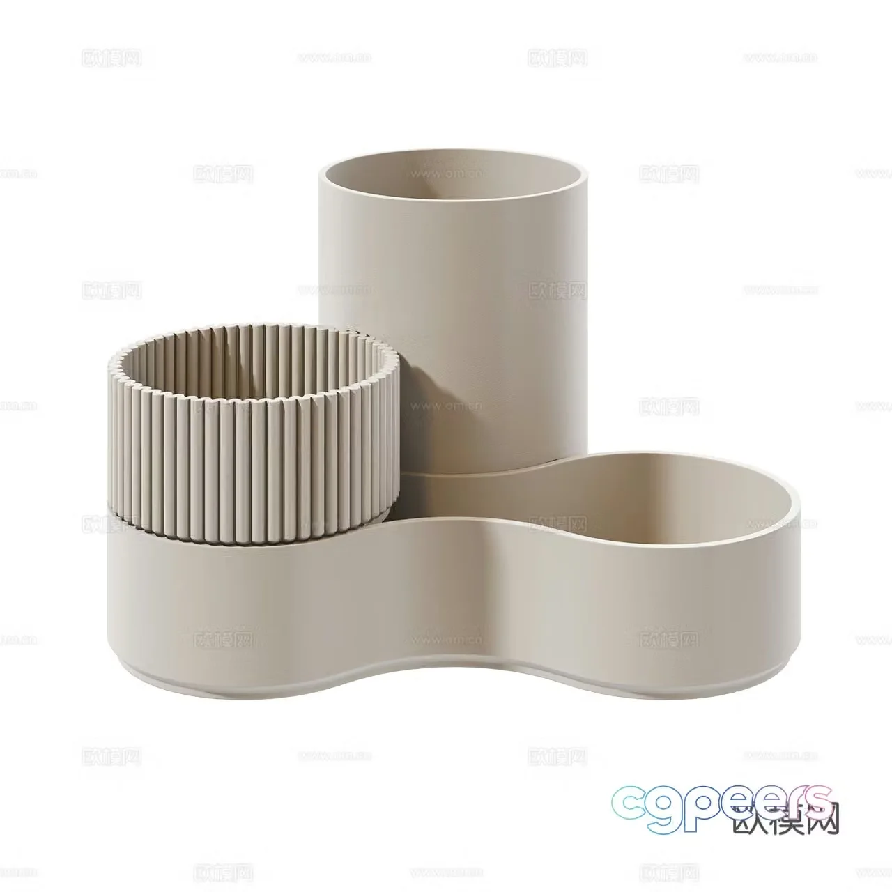 Bene Nordic vase Minimalist vase Decorative ornaments Desktop ornaments Vase ornaments 3D model