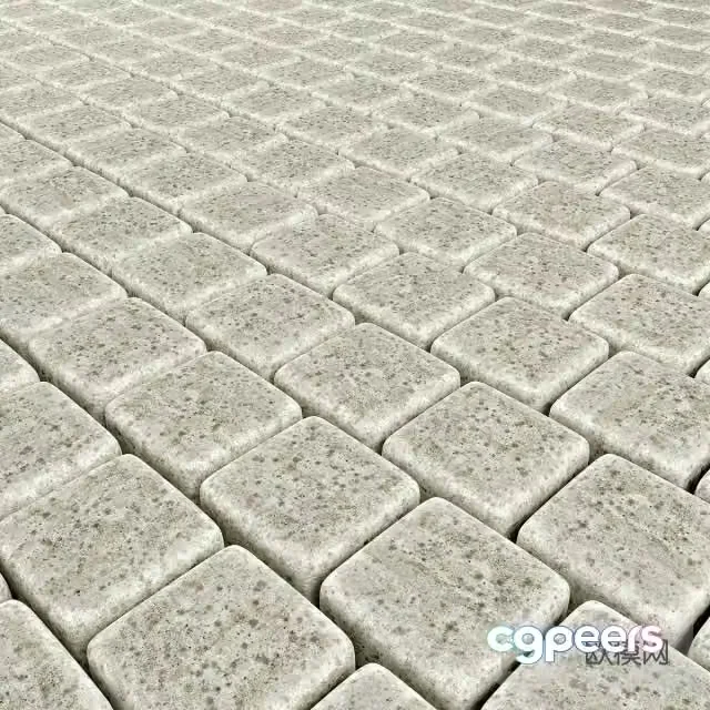 Outdoor floor tiles 3d model