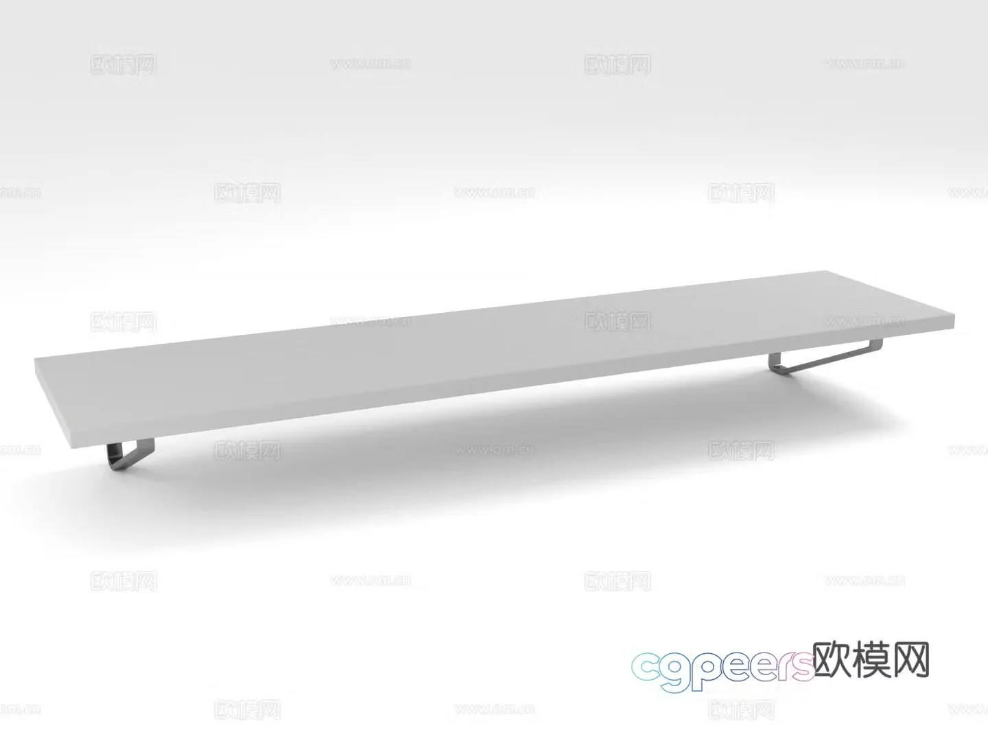 Storage rack Wall shelf Shelf Ledge 3D model