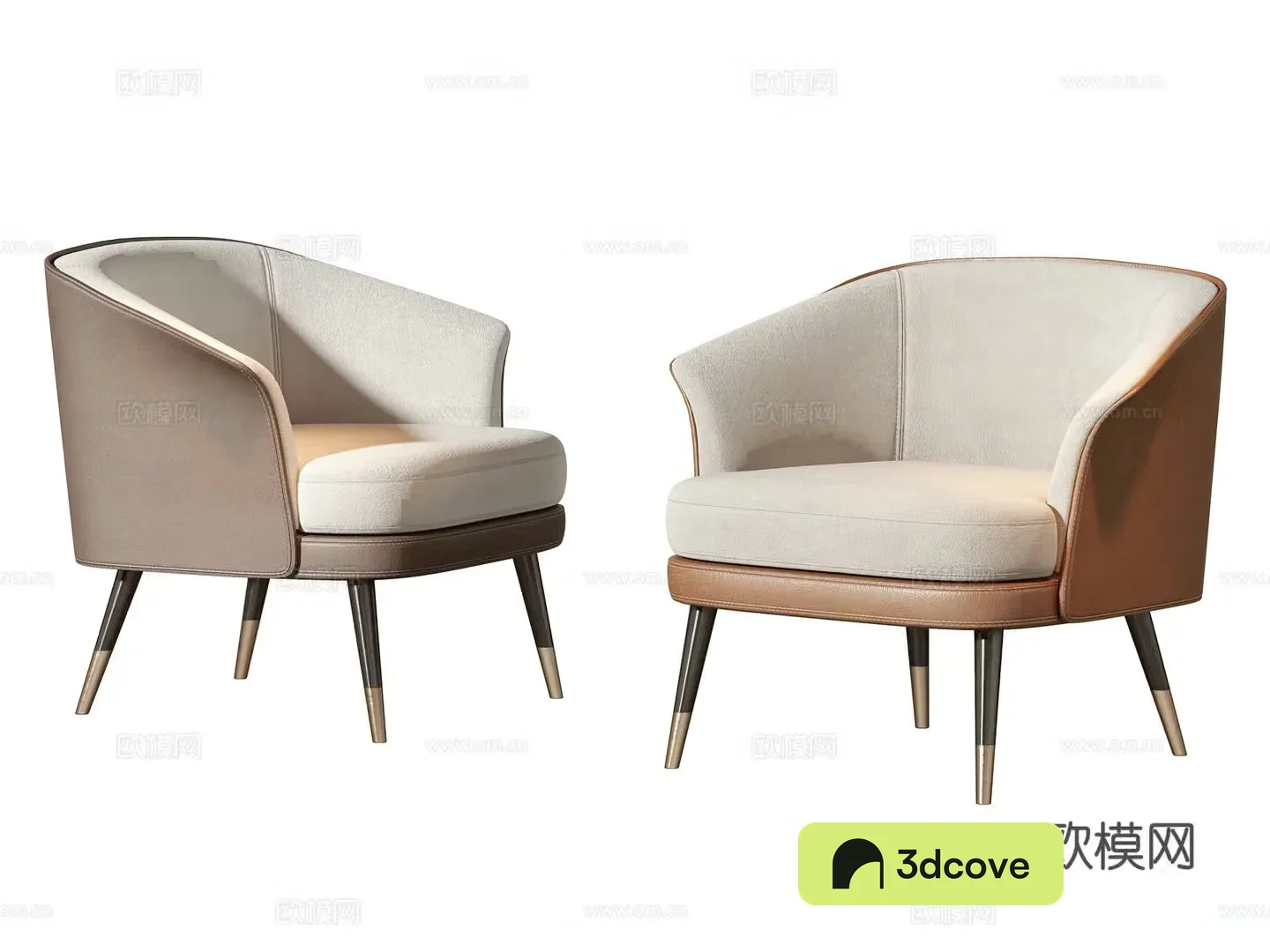 Simple European leisure chair