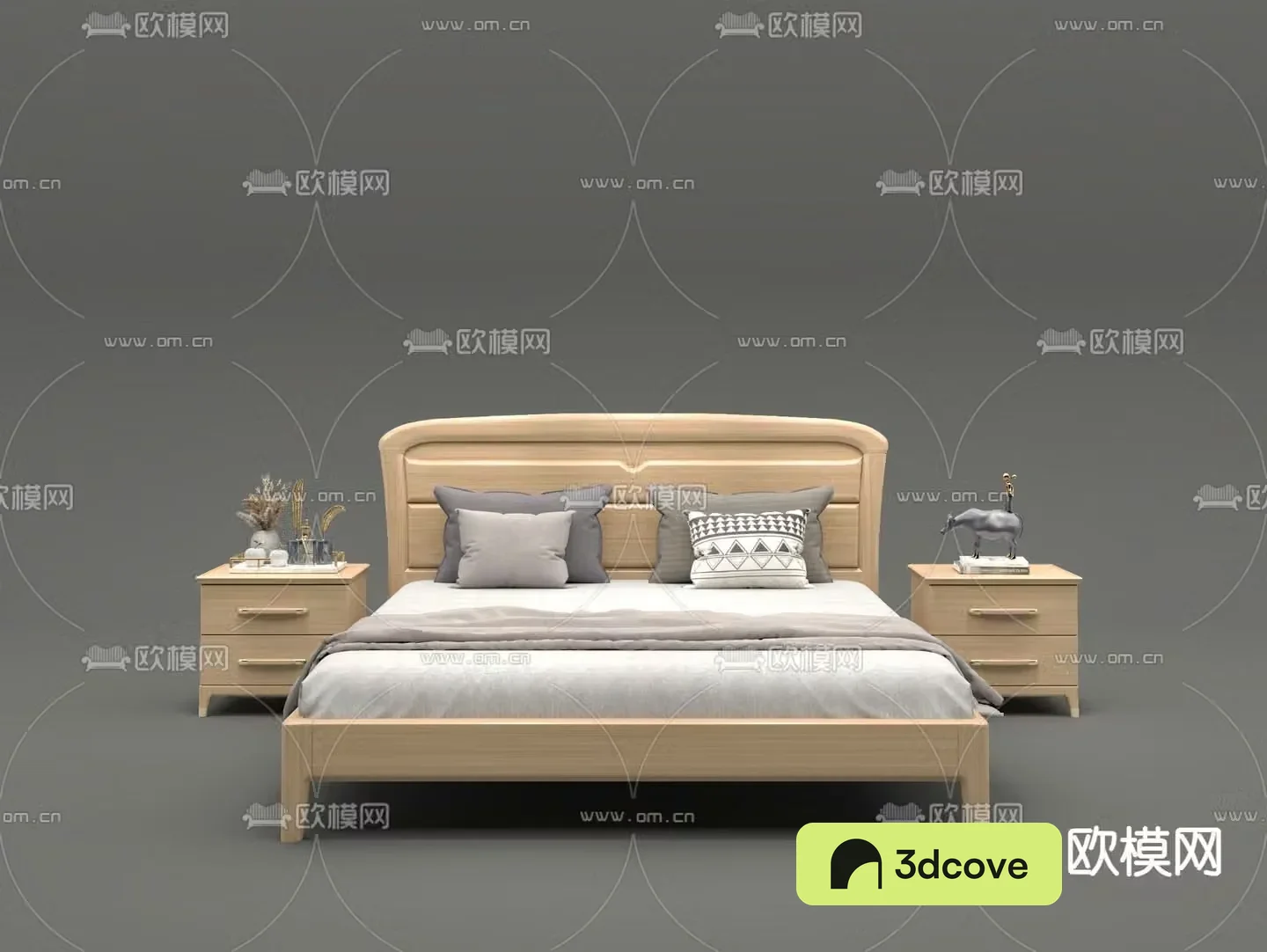 Nordic double bed