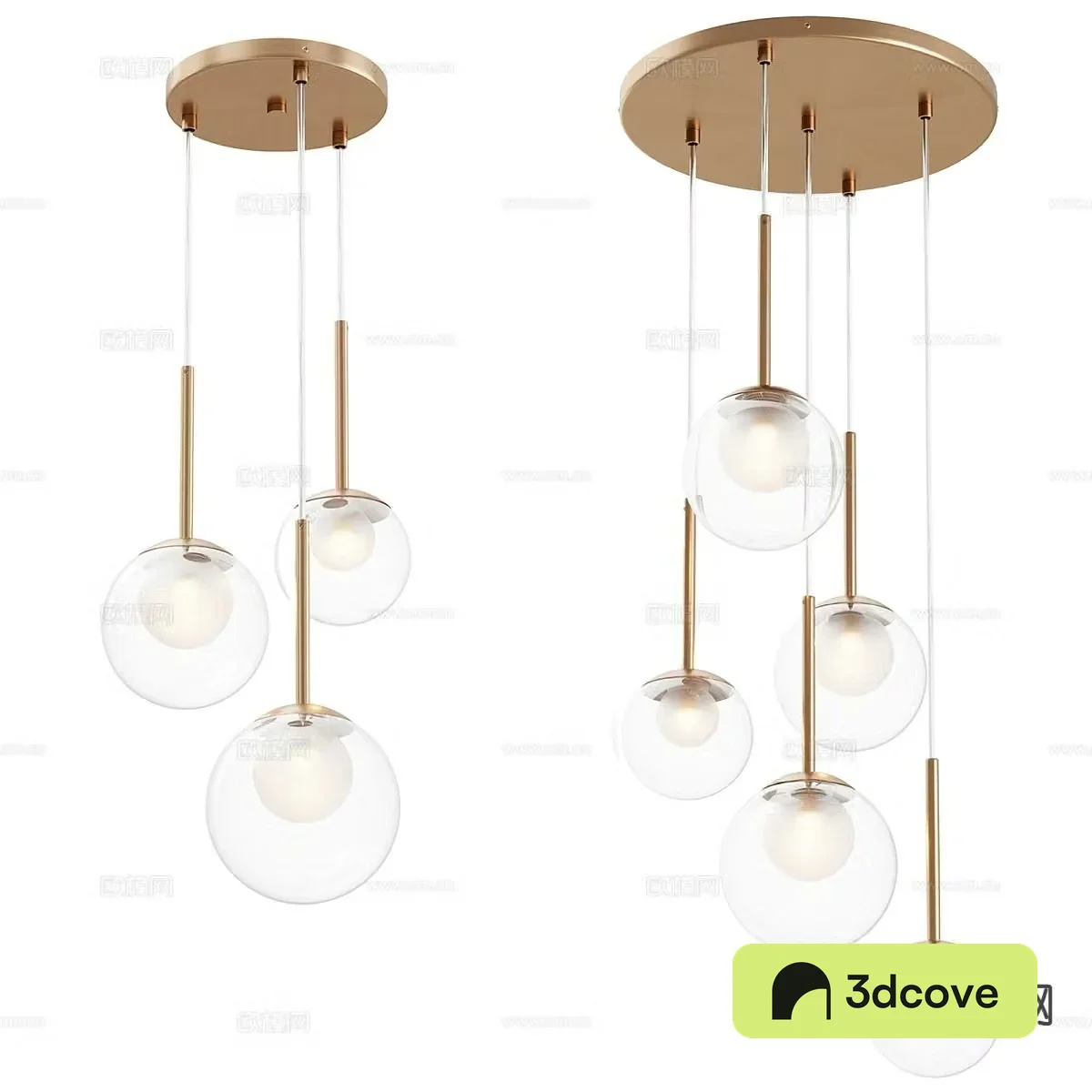 Light luxury small chandelier