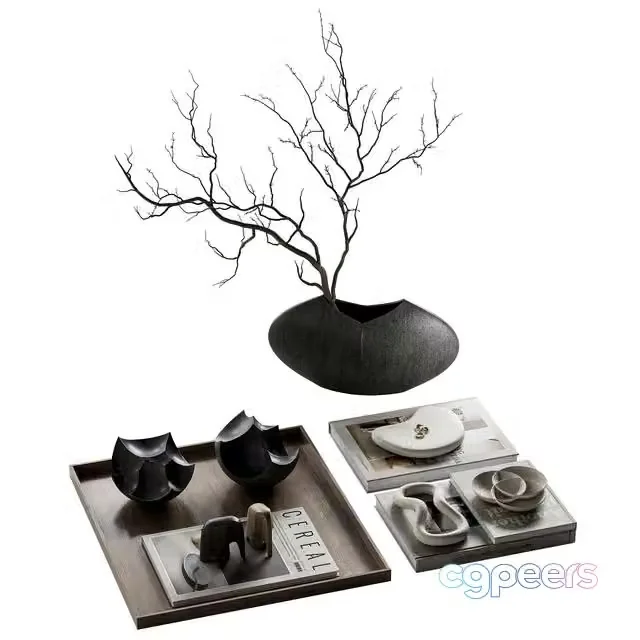 3ds Max Free – Decorative set 44