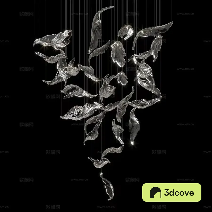A Crystal Chandelier