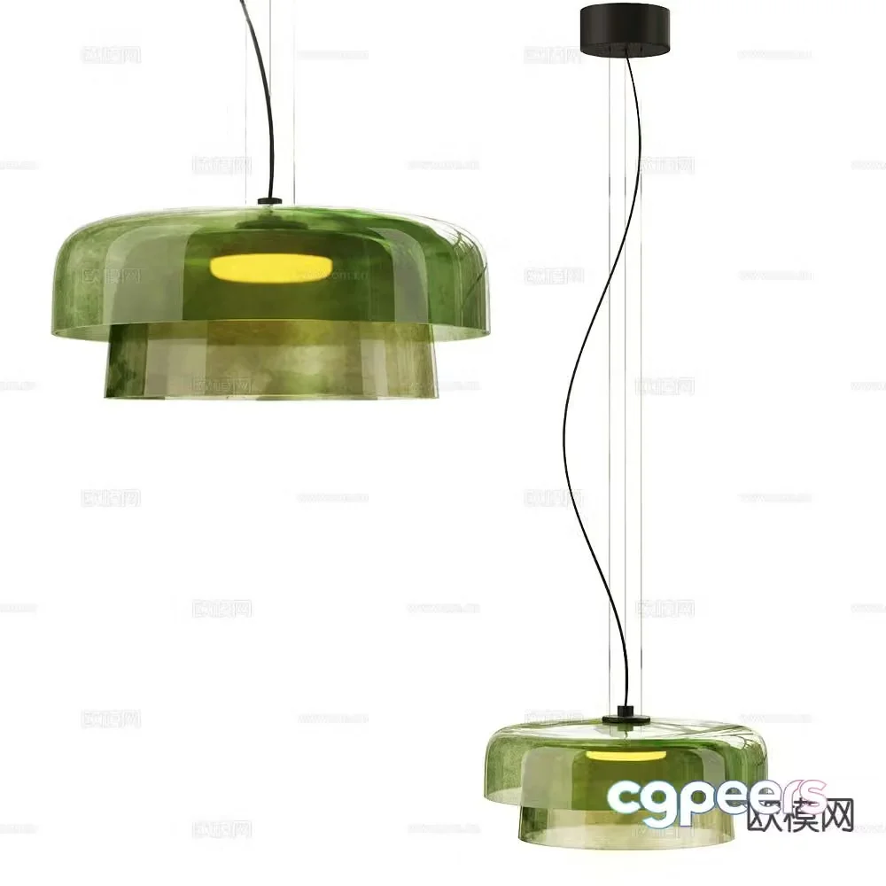 LedsC4 creative chandelier art chandelier 3d model