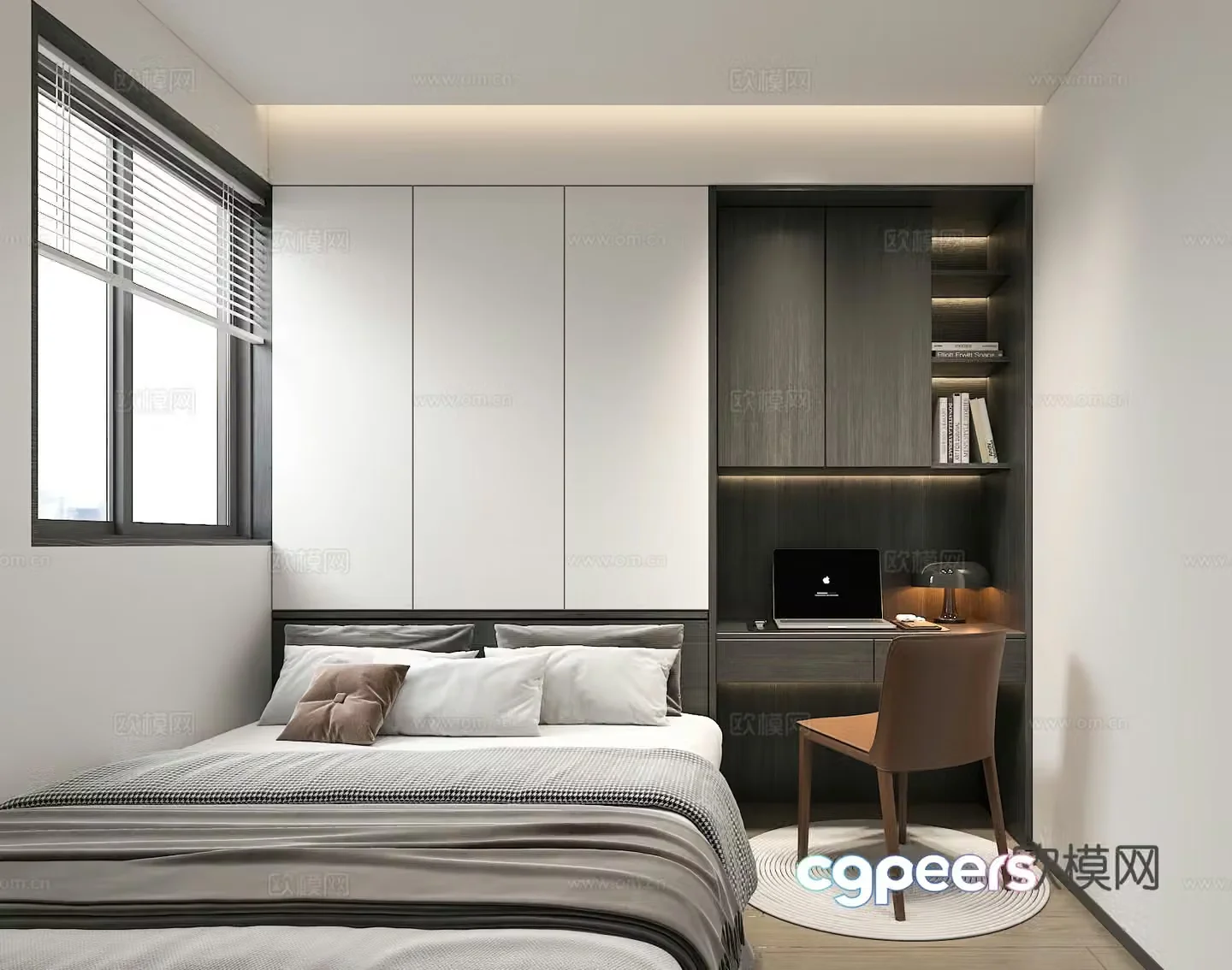 Tatami bedroom 3d model