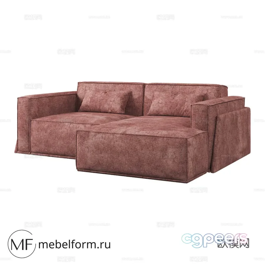 Modern Living Room 3D Model – 9670 – VRAY Render