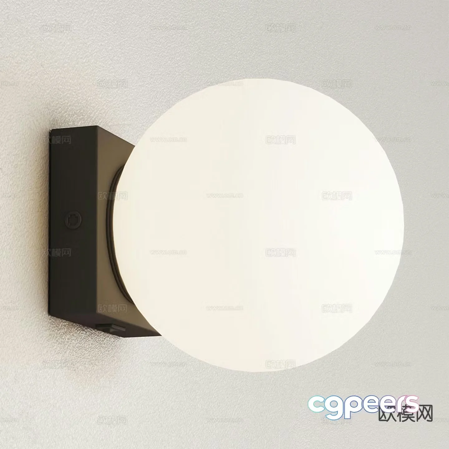 Luce modern wall light 3d model