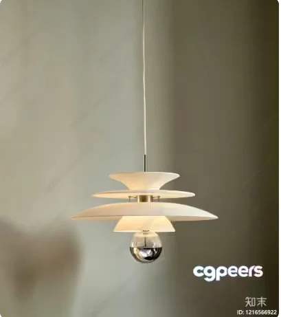 Modern Light Fixture 3D Model – 14792 – VRAY Render